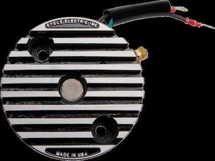 Cycle Electric Inc Generator-Mounted Regulator End Bell Regulator - Fo i gruppen Reservdelar & Tillbehr / Eldelar / Laddning / Voltpack hos Blixt&Dunder AB (DS325483)