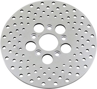 Drag Specialties Brake Rotor Front/Rear Stainless Steel 10