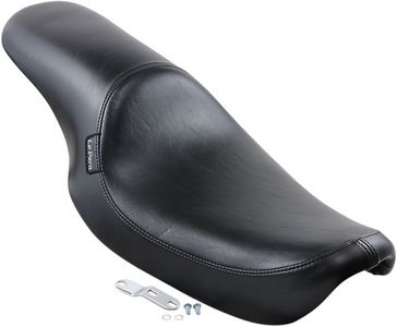 Le Pera Seat Silhouette Smooth Black Full Length Smth91-95Dyna i gruppen Reservdelar & Tillbehr / Ram och chassidelar / Sadlar / Sadlar Dyna (FXD) hos Blixt&Dunder AB (DS902052)