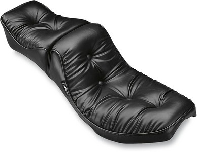 Le Pera Seat Regal 2-Up Plush Pillow Smooth Black Plush Pillow Fx Flh- i gruppen Reservdelar & Tillbehr / Ram och chassidelar / Sadlar / Sadlar Touring hos Blixt&Dunder AB (DS902101)