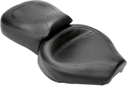 Mustang Seat One-Piece Wide Touring 2-Up Vintage Smooth W-Vint Seat96- i gruppen Reservdelar & Tillbehr / Ram och chassidelar / Sadlar / Sadlar Touring hos Blixt&Dunder AB (DS905588)