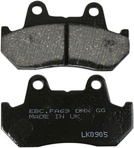 Ebc Brake Pad Fa69 Organic i gruppen  hos Blixt&Dunder AB (FA69)