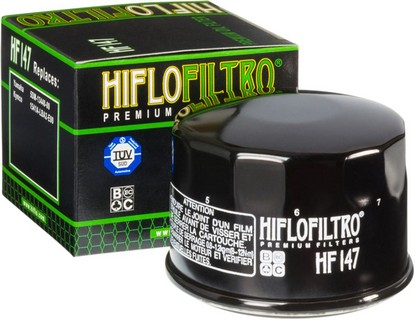 Hiflofiltro Oil Filter HF147 i gruppen Servicedelar & Olja / Slitdelar & underhll / Slitdelar vriga mrken / Oljefilter hos Blixt&Dunder AB (HF147)