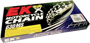 Ek Ms 130 Clip Link 630 Non-Seal Replacement Drive Chain / Natural Cha i gruppen Reservdelar & Tillbehör / Växellåda & transmission / Drivlina / Sekundärdrivning kedja / Kedja sekundär hos Blixt&Dunder AB (K630MS130)
