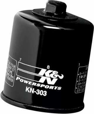 K & N Oil Filter Honda/Kawasaki/Polaris/Yamaha X-Stream Oil Fltr Hon/K i gruppen Servicedelar & Olja / Slitdelar & underhll / Slitdelar vriga mrken / Oljefilter hos Blixt&Dunder AB (KN303)