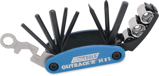 Cruz Tools Cruztools Multi-Tool Outback'R M13 Harley Davidson Outback' i gruppen Verktyg & Skruv / Verktyg / Handverktyg / Insex/Torx/Bits / Torx hos Blixt&Dunder AB (MTM2)