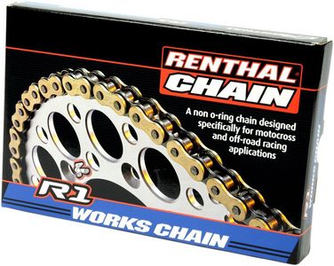 Renthal  Chain R1 Works 420X120 i gruppen Servicedelar & Olja / Slitdelar & underhll / Slitdelar vriga mrken / Drivpaket & kedjor hos Blixt&Dunder AB (R1420120)