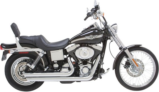 Vance & Hines Exhaust Big Shots Staggered Bigshot Staggrd 91-05Dyna i gruppen Reservdelar & Tillbehr / Avgassystem / Avgassystem /  Evo & Twin Cam Dyna hos Blixt&Dunder AB (V17911)