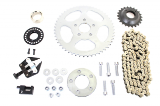 York Softail Rear Chain Drive Kit i gruppen Reservdelar & Tillbehr / Vxellda & transmission / Drivlina / Sekundrdrivning kedja hos Blixt&Dunder AB (V19-0169)