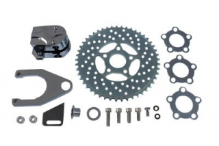 Chrome Rear 2 Piston Caliper and Disc Kit i gruppen Reservdelar & Tillbehr / Bromsar / Bromsok & fsten hos Blixt&Dunder AB (V22-0373)