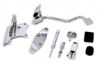 Chrome Mid Brake Control Kit Kelsey Hayes Type 79-82 i gruppen Reservdelar & Tillbehr / Ram och chassidelar / Fotreglage / Bromsreglage hos Blixt&Dunder AB (V22-1058)