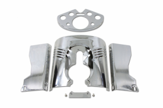 Chrome Fork Cover Set K 52-56, XL 57-70 (46269-52) i gruppen Reservdelar & Tillbehr / Fjdring / Framgaffel / Blgar/Kpor hos Blixt&Dunder AB (V24-0261)