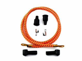 9mm Vintage Cloth Spark Plug Wire Kit i gruppen  hos Blixt&Dunder AB (V32-0973)