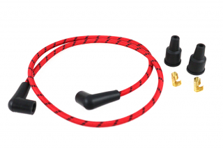 Universal Braided Wire Kit 7mm red/black i gruppen Reservdelar & Tillbehr / Eldelar / Tndning / Tndkablar hos Blixt&Dunder AB (V32-1217)