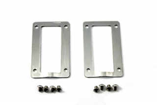 Polished Stainless Steel Rear Axle Protector Plates i gruppen  hos Blixt&Dunder AB (V37-8882)