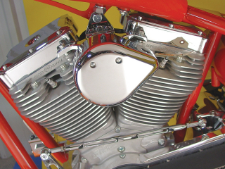 V-Twin Chrome Tear Drop Coil Cover i gruppen Reservdelar & Tillbehr / Eldelar / Tndning / Tndspole hos Blixt&Dunder AB (V42-0926)