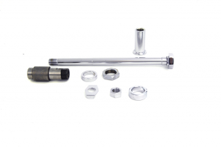 Chrome Rear Axle Kit 63-66 i gruppen Reservdelar & Tillbehr / Hjul och Axlar / Axlar & tillbehr / Axlar / Axlar 5/8