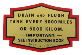 Oil Tank Decal Set i gruppen Reservdelar & Tillbehr / Tankar / Dekaler & emblem / Dekaler hos Blixt&Dunder AB (V48-0958)