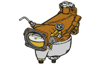 Linkert Carburetor Dot Com Patch i gruppen Reservdelar & Tillbehr / Frgasare & Insprut / Frgasare / Linkert hos Blixt&Dunder AB (V48-1394)