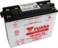 YUASA YB16AL-A2 open without acid i gruppen Servicedelar & Olja / Batterier / Standard hos Blixt&Dunder AB (YB16AL-A2)