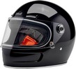 Biltwell Helmet Gringo Sv Gloss Black Xs Helmet Gr