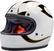 Biltwell Helmet Gringo W/B Flam Xl Helmet Gringo W