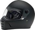 Biltwell Lane Splitter Full Face Helmet Flat Black Small Helmet Lanesp