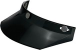 Biltwell 3-Snap Visor Black Visor Moto 3Snap Blk