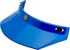 Biltwell 3-Snap Visor Blue Visor Moto 3 Snap Blue