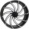 Pm Front Wheel Supra 21" X 3.5" One-Piece Aluminum Platinum Cut Whl F