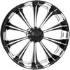 Pm Rear Wheel Revel 18" X 5.5" One-Piece Aluminum W/Abs Platinum Cut W