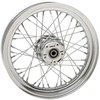 Drag Specialties Front Wheel 16"X3 Laced Chrome Wheel 16X3F Chr 00-06F