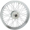 Drag Specialties Front Wheel 19"X2.5 Laced Chrome Wheel 19X2.5F Chr 04