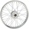 Drag Specialties Front Wheel 21"X2 Laced Chrome Wheel 21X2F Chr 00-3Fx
