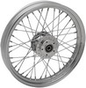 Drag Specialties Wheel 40 Spoke 19" X 2.5" Front Chrome Wheel F 19X2.5