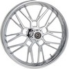 Arlen Ness Rim Split-Spoke, 21 X 3.5,Blk Rim Split-Spoke 21 X 3.5 Chro