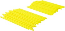 Emgo Spoke Covers Yellow Spoke Covers Hi Viz 80Pk