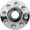Paul Yaffe Y-Axle Front 25Mm Domino Chrome Axle 08-18 Flht 25Mm Crm