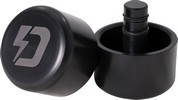 Dynojet-Harley Axle Slider - Rear - Black - Pan America Axle Slider Rr