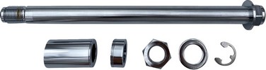 Drag Specialties Axle Kit Chrome 18-23 Flde/Hc/Sb/Sl Fxlr/Bb/Fb Axle K