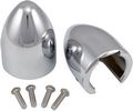 Baron Covers Axle Nut Fork Chrome Fork Bottom Cones