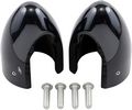 Baron Covers Axle Nut Fork Black Powder-Coat Covers Fork/Axle Blk