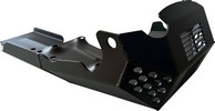 Drag Specialties Skid Plate Alum Blk 21-23 Pan America Skid Plate Alum