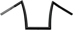Handlebar Stripper 12" Rise Flat Black Handlebar Strip 12 Fltblk