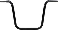 La Choppers 1 1/4" Diameter Hefty Ape Hanger Bar 16" Black For Hd Hand