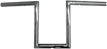 La Choppers 1" Narrow Z-Bars 10" Rise Chrome Universal Handlebar Narow