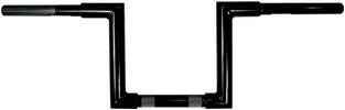 La Choppers 1.25" Narrow Z-Bars Web 12" Tall Black Hd Handlbar 1.25 Nr