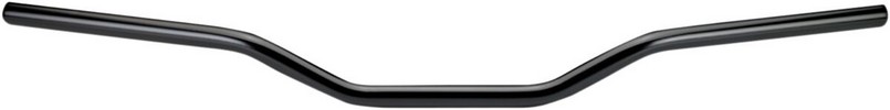 Biltwell Tracker 7/8" O.D. Handlebar 1.75" Black Handlebar Tracker 7/8