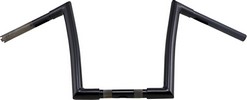 Handlebars 1-1/4" Strip 12" Rise Handlebar 12"Thick Black