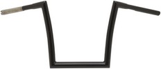 Handlebars 1-1/4" Strip 12" Rise Handlebars Fatbob 12" Bk